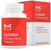 Clenbuterolo (Clenbuterol) compresse 100 tab, 40 mcg/tab