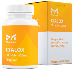 Tadalafil (Cialis) compresse 50 tab, 20 mg/tab
